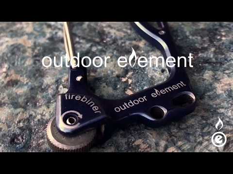 Features of the firebiner by outdoor element