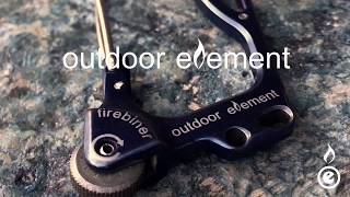 Features of the firebiner by outdoor element