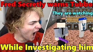 Fred Investigates Tubbo &amp; Warns him from Cucurucho on QSMP Minecraft