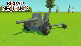 Обзор Pak 36 - Scrap Mechanic