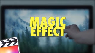Final Cut Pro X Grab Object From Screen Effect Tutorial