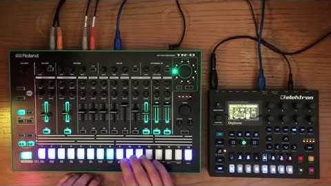 Digitone & TR-8 go 80s