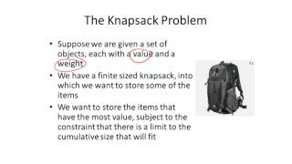 Knapsack problem