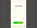 Modern Responsive Form Design HTML CSS JavaScript | Full Tutorial in Hindi #webdevelopment#shorts#ai
