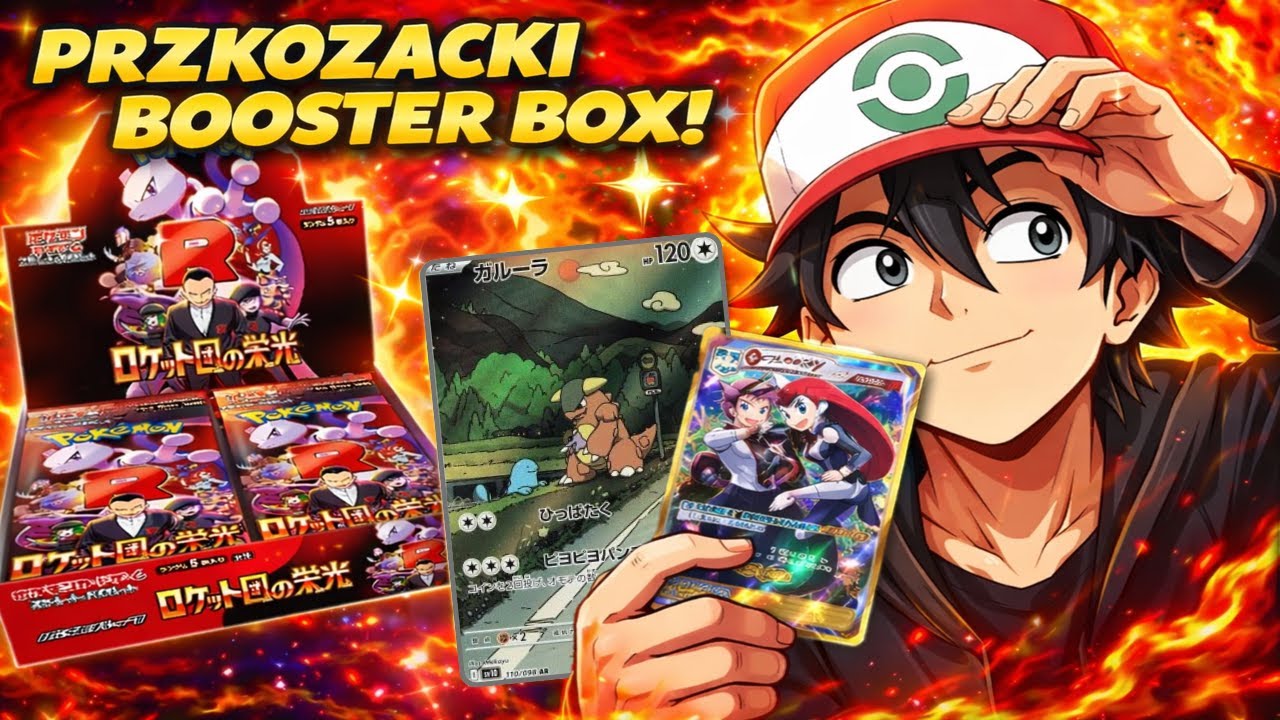 Otwieram japoński booster box Glory of Team Rocket! || Pokemon TCG