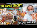 INSANE XXL Grocery Store in MANILA! Foreigners Reaction