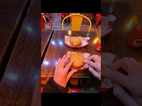 This Dumpling Burger was amazing!