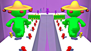 Color Run stickman 3D Gameplay Walkthrough part-43