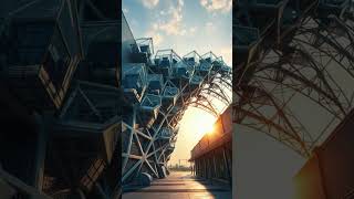 Step 437 into the Future AI Designed Industrial Architecture  Rotterdam