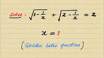 Math Olympiad Question | Solve the Radical Equation with easy method 