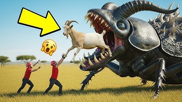 Heroic Rescue Team Saves a Brave Goat from a Giant Python’s Deadly Grip 🐍🐐