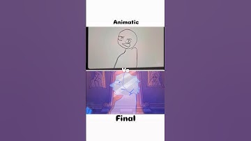 Storyboard vs final! #art #animatin #animationart #animatic #drawing #art