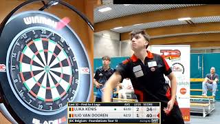 Luka Kenis vs Ilio van Dooren Highlights / JDC Belgium Foundation Tour 13 Last 32 2026