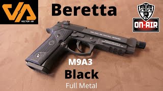 Beretta M9A3 Black "Full Metal"
