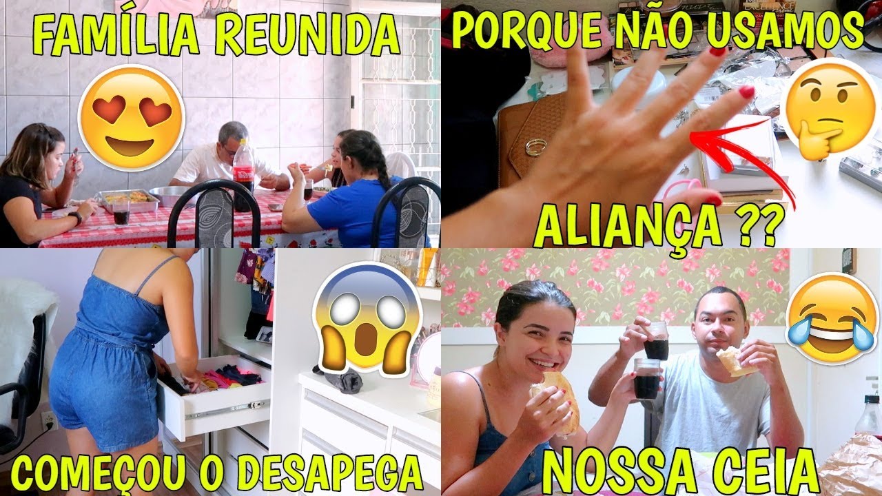 VLOG DO NOSSO NATAL, COMEÇOU O DESAPEGA, NOSSA CEIA, PORQUE NÃO USAMOS ALIANÇA ? ♥ - Bruna Paula