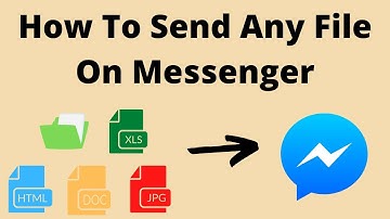 How To Send File On Messenger || New Update || Easy Tutorial