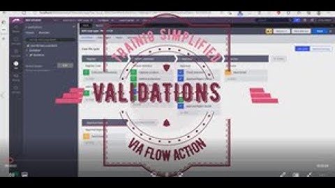 Validate Rule Via Flow Action