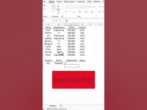 Return Multiple Columns With Xlookup - Excel | Excel Tips and Tricks #