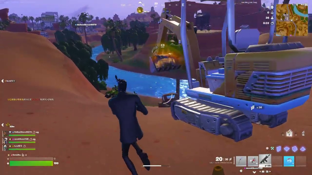 リロード ランク はじめ スクワッド  2026.2.22【Fortnite/フォートナイト】