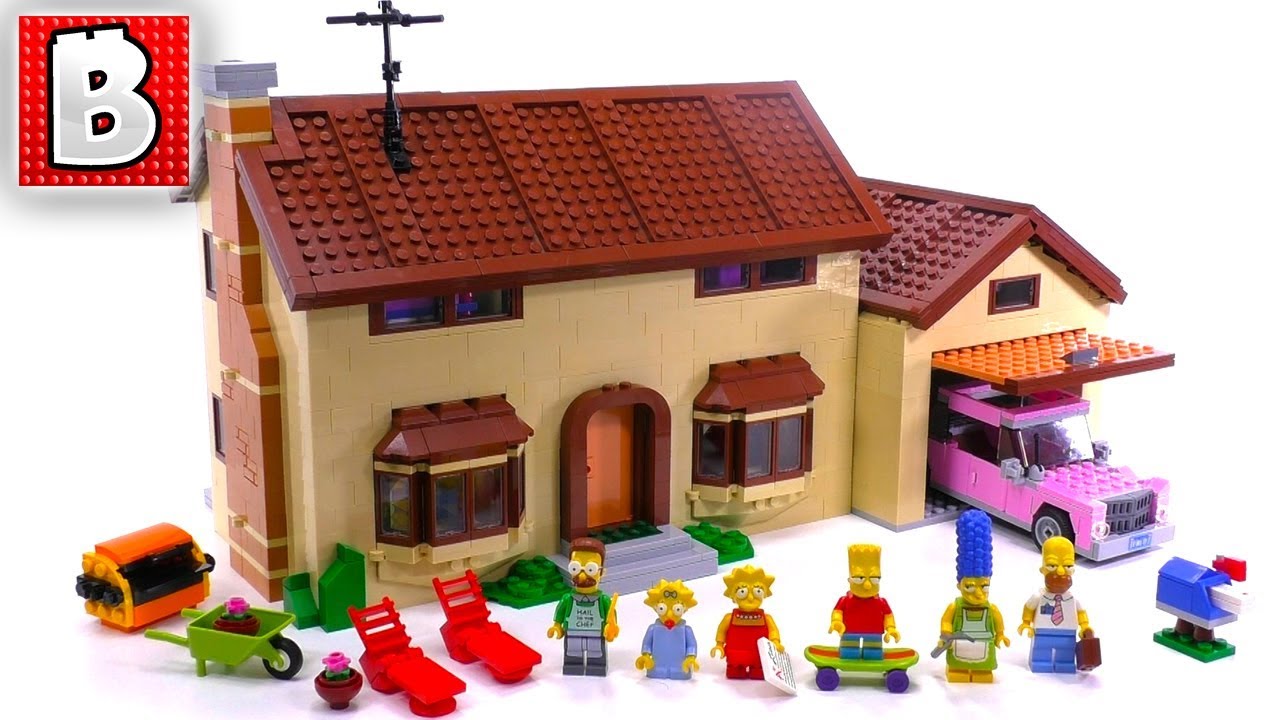 Decrement stimulere Stænke LEGO The Simpsons House 71006! | Unbox Build Time Lapse Review - YouTube