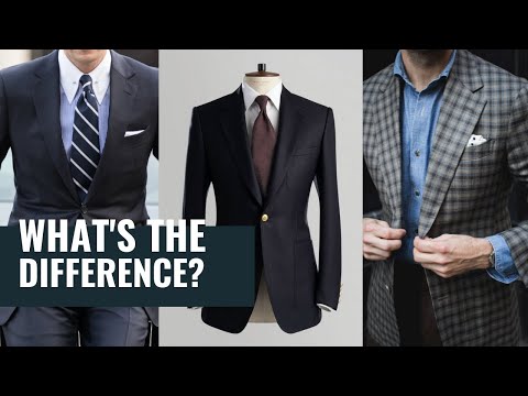 Suit Jacket vs. Sport Coat vs. Blazer | What's The
