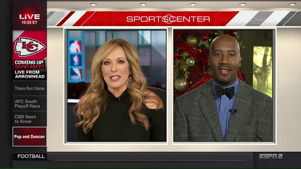 Bruce Bowen on Tim Duncan on SportsCenter