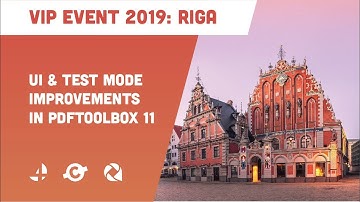 UI & Test mode improvements in pdfToolbox 11