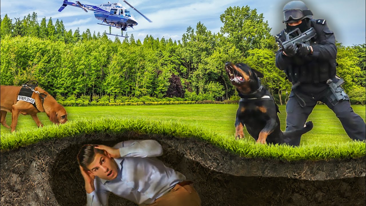 SWAT CAN'T FIND ME
