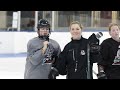 Manhattanville womens hockey  behind the shield