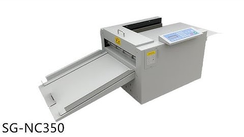 Digital Paper Creaser Creasing and Perforating Machine SG-NC350