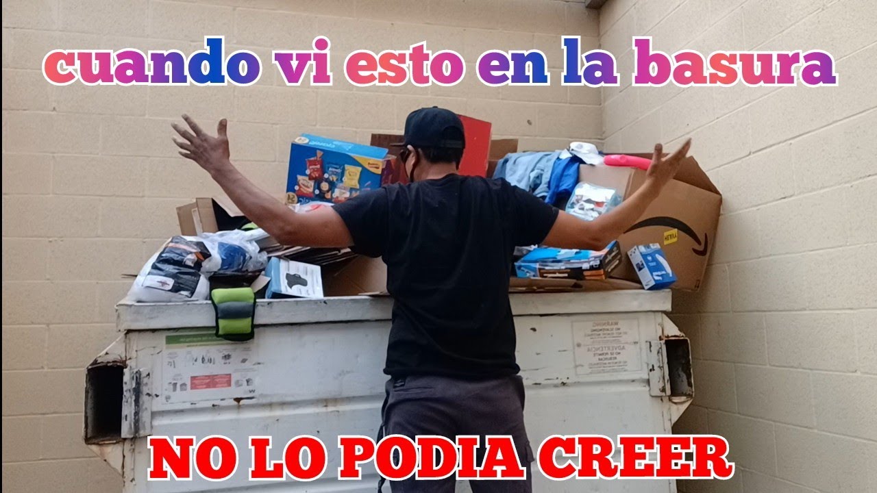 para los RICOS en este pais TODO ESTO ya era BASURA. #loquetiranenusa #dumpsterdiving