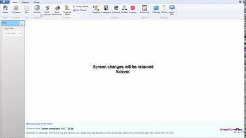 Sales screen layout edit feature