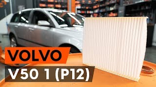 Opi suorittamaan tavanomaiset huollot autolle Volvo v50 mw – PDF-ohjeet ja ohjevideot