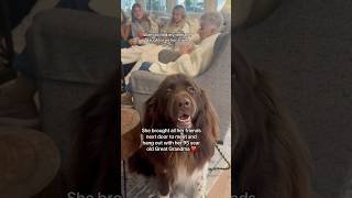 Teens Hang With Great Granny On Snow Day