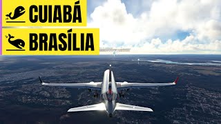 Cuiabá Sbcy Brasília Sbbr Voando De A320Neo Da Latam No Flight Simulator 2020