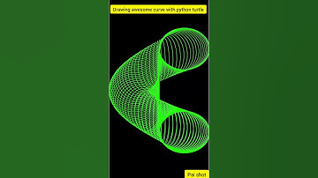 Amazing curve with parametric equation and python #shorts