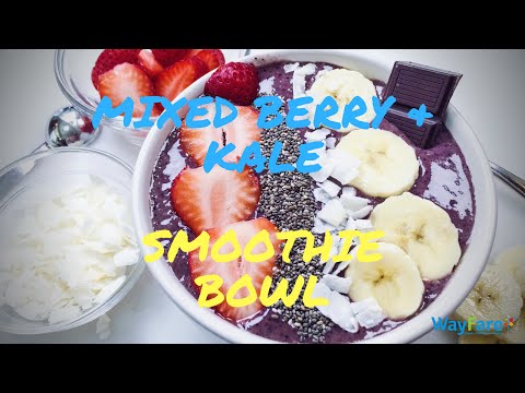 mixed-berry-and-kale-smoothie-bowl