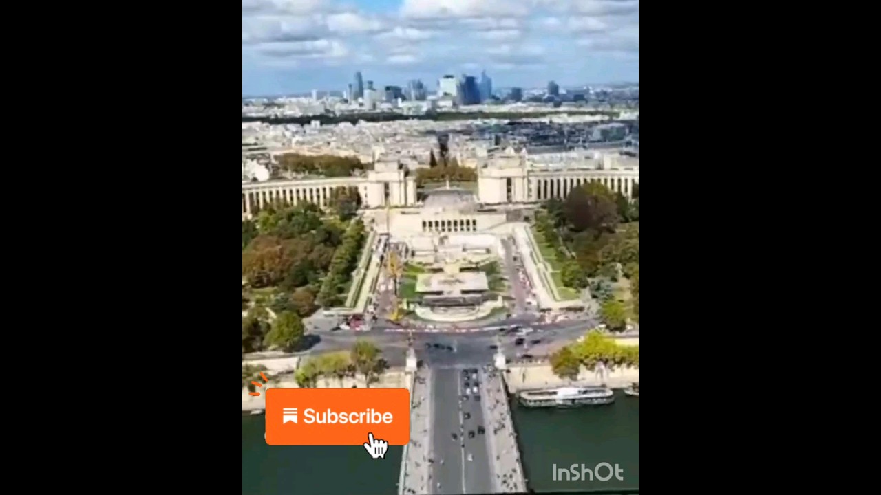 Beautiful view from Eiffel tower 😍 