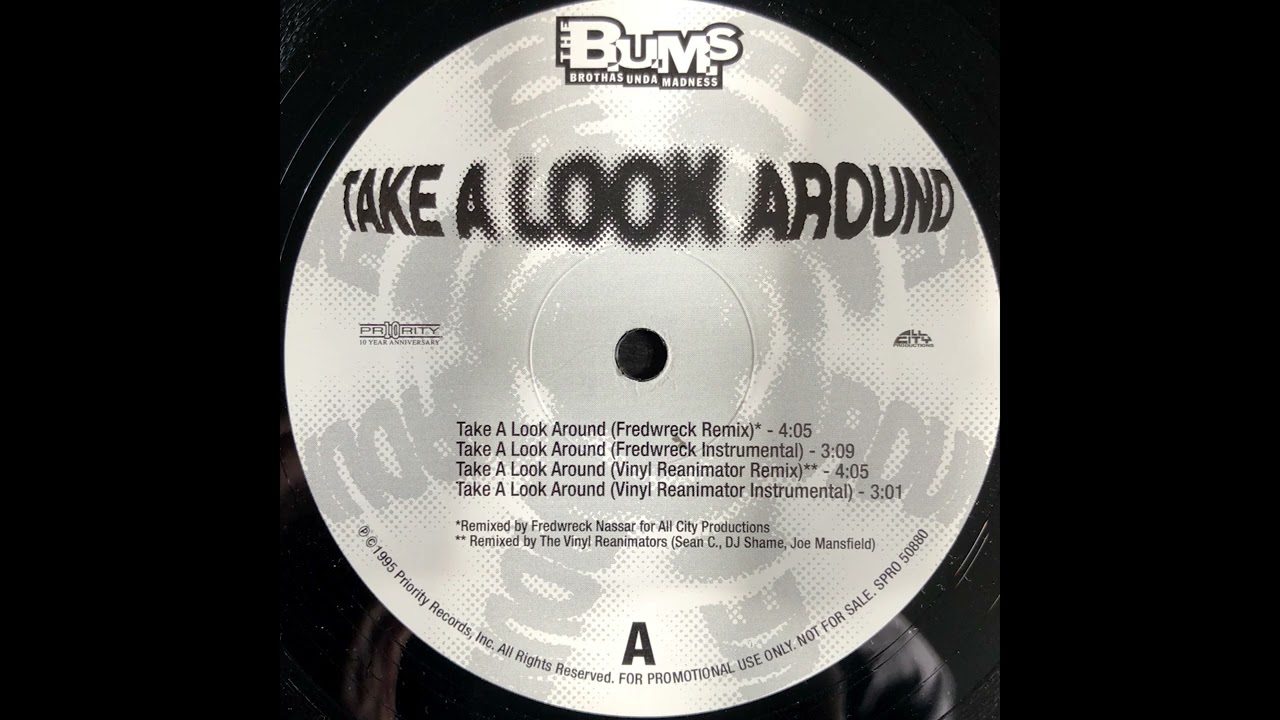 洋楽 The B.U.M.S. Take A Look Around CD inst The B.U.M.S. Take A Look Around CD inst B.U.M.s - Take A Look