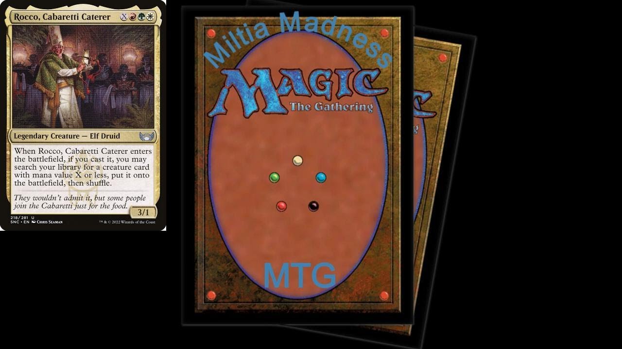 Rocco, Cabaretti Caterer Deck Tech