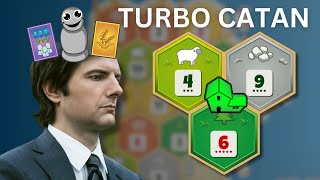 Catan Pro Plays Turbo Speed Ore Wheat Sheep Strategy
