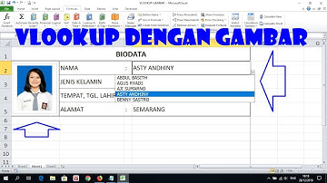 Cara Membuat Rumus VLOOKUP yang Disertai Dengan Gambar