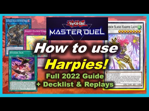harpy card 2022 Harpie Lady Deck Profile! - Yugioh Master Duel - Full 2022 Guide with Decklist \u0026 Replays