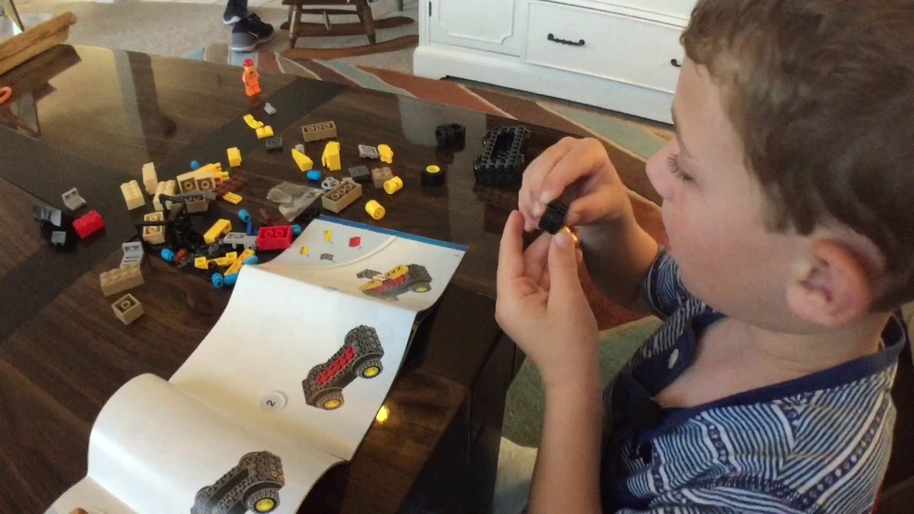Lego Juniors Digger Unboxing and Building 10666