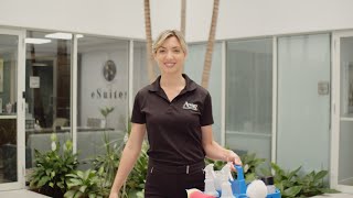 🧹 Tidy desk, tidy mind – a mantra we live by at Anago Cleaning Systems