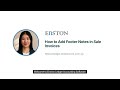 How to Add Footer Notes in Sale Invoices   Enston Ledger