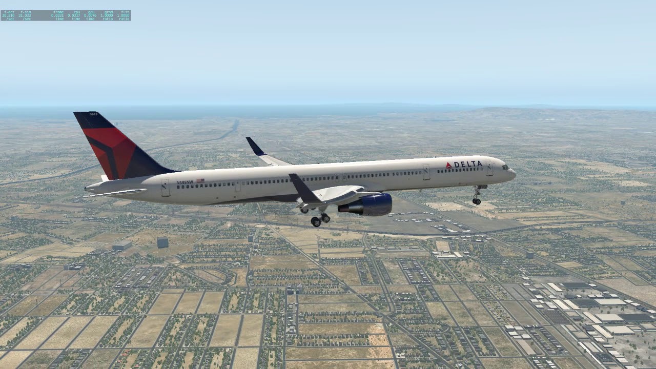 X-Plane11, Boeing757, Airplane, Aircraft, Flight Simulator, Flight SIM, LAX...