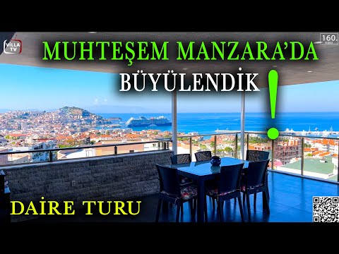 7.850.000 ₺ Muhteşem Manzarada Büyülendik Kuşadası'nda Satılık Çatı Dubleks Daire Ev Turu