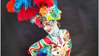 Body Painting - Cabaret - Paintopia 2016 - The Living Art Show
