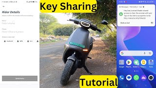 Key Sharing In Ola Scooter | Set-up Profiles in Ola App | Ola App in Multiple Devices screenshot 3